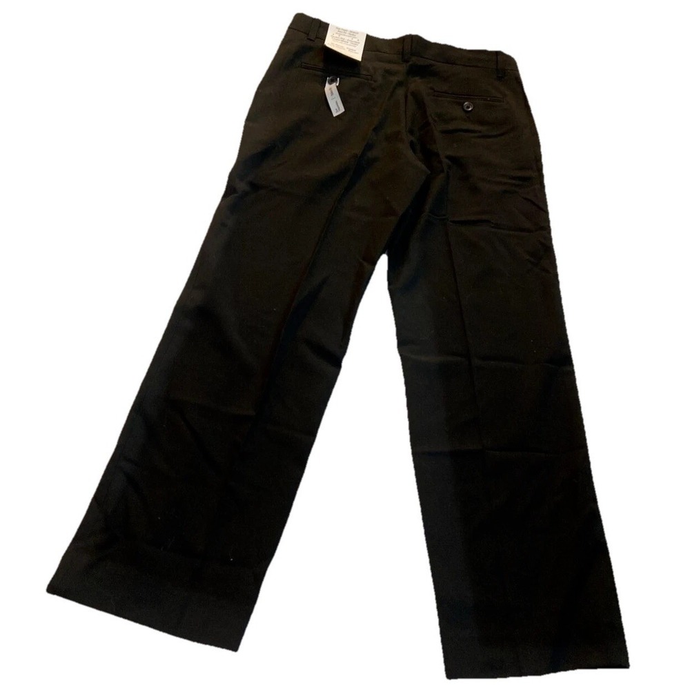 Calvin Klein Slim Fit Boys Pants‎ 12 Husky Black Suit Seperates